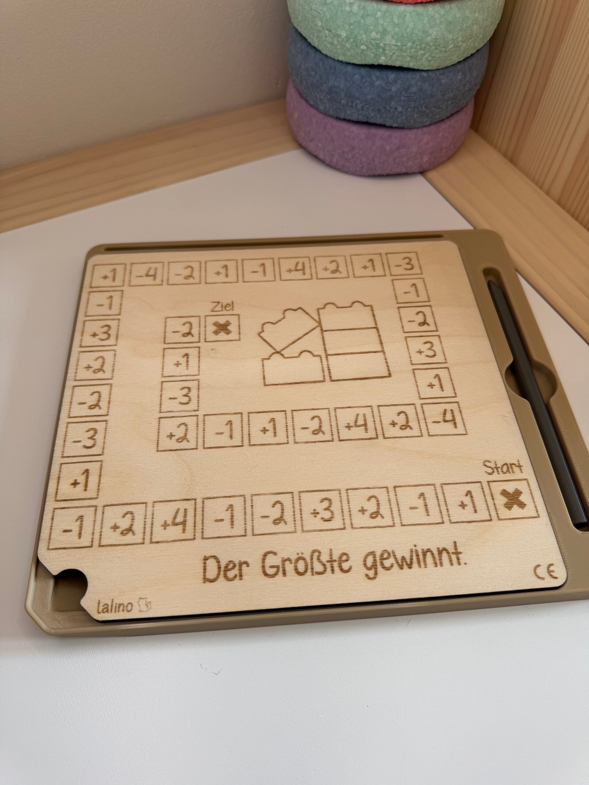 Kreativ - & Lernschale - der Größte gewinnt (LEGO)