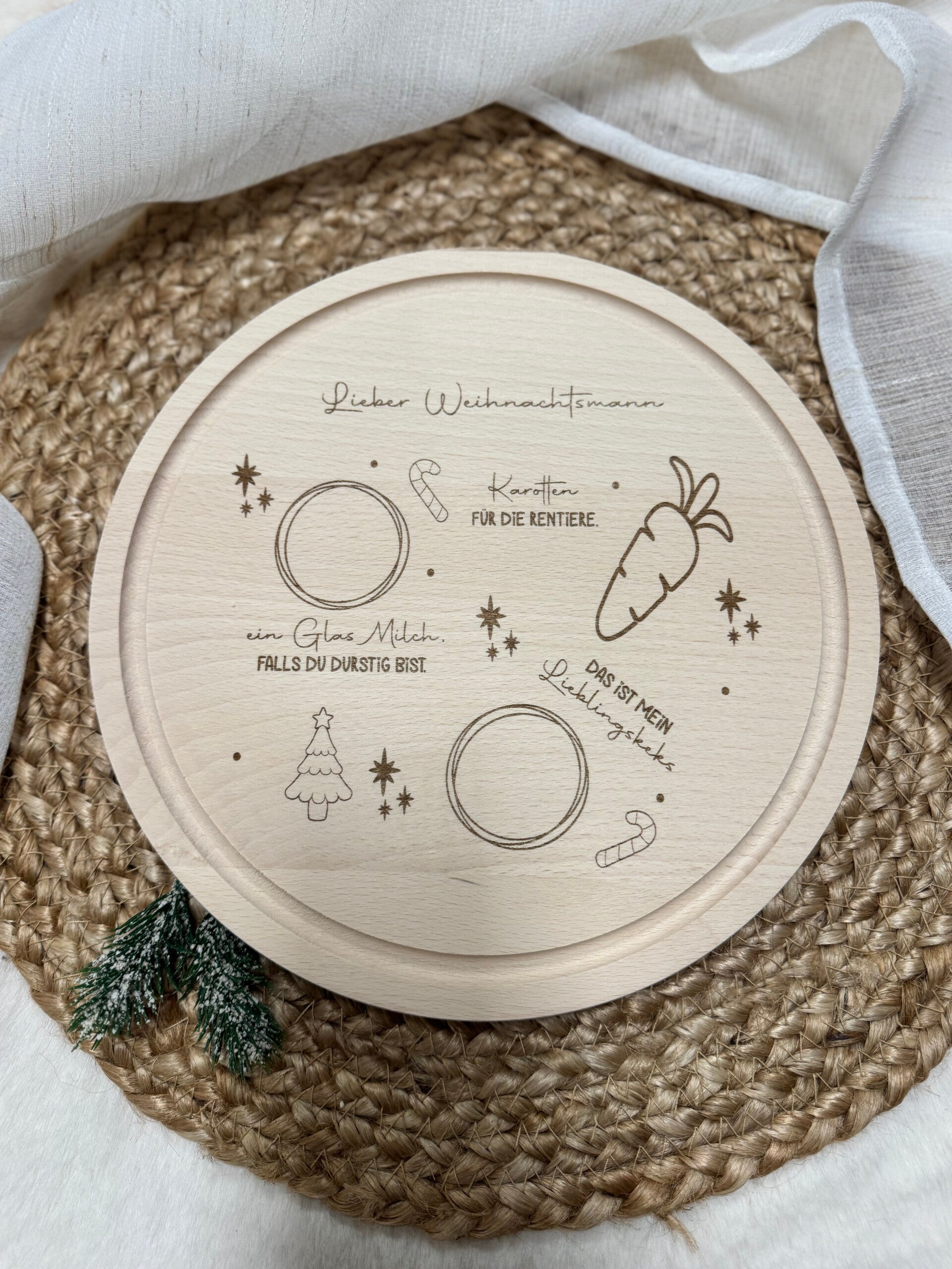 Schneidebrett - Weihnachten