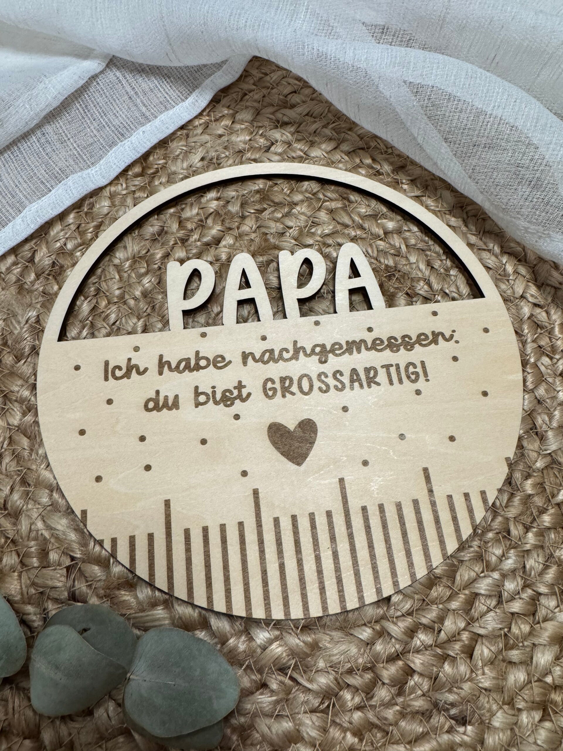 Schild - Papa