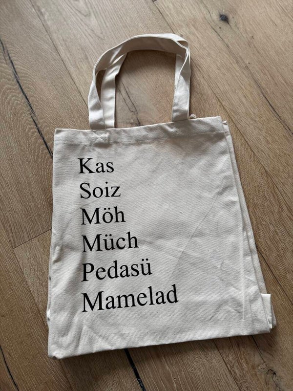 Stofftasche - Mundart