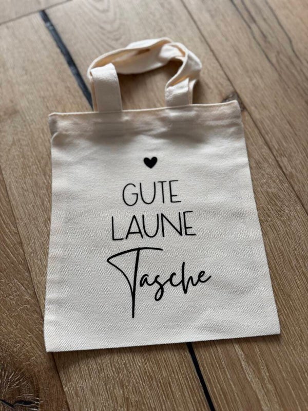 Stofftasche - Gute Laune Tasche
