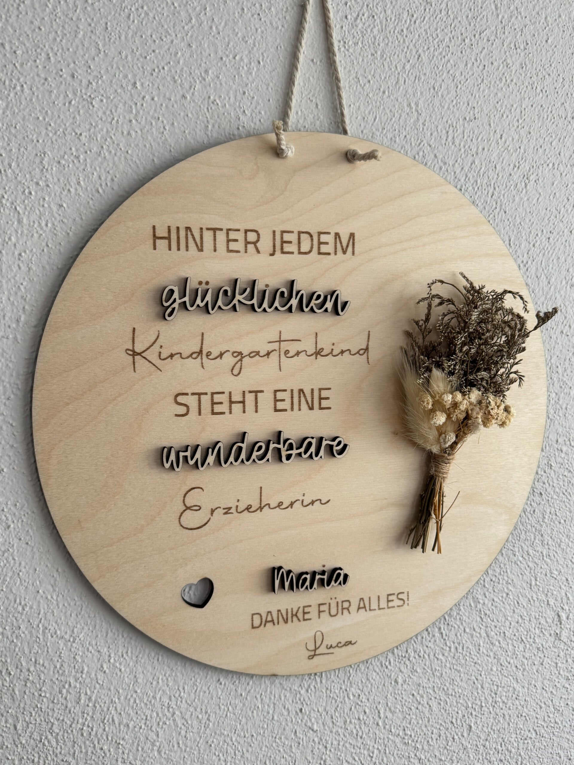 Schild - Abschied Kindergarten / Schule