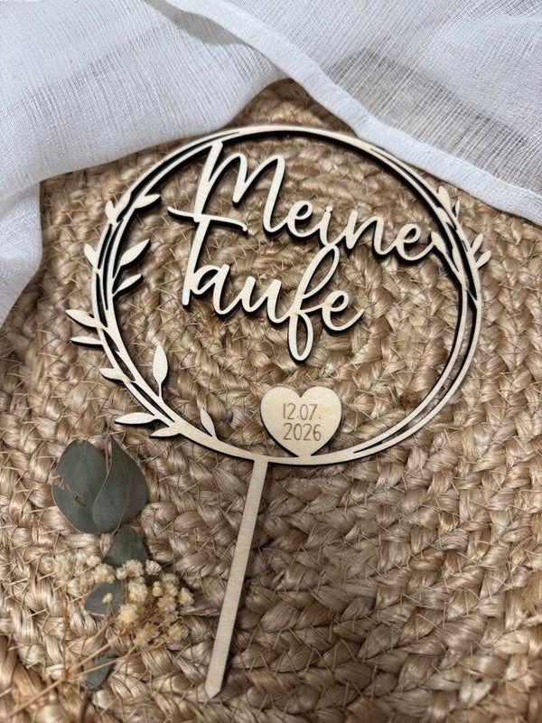 Caketopper - Taufe