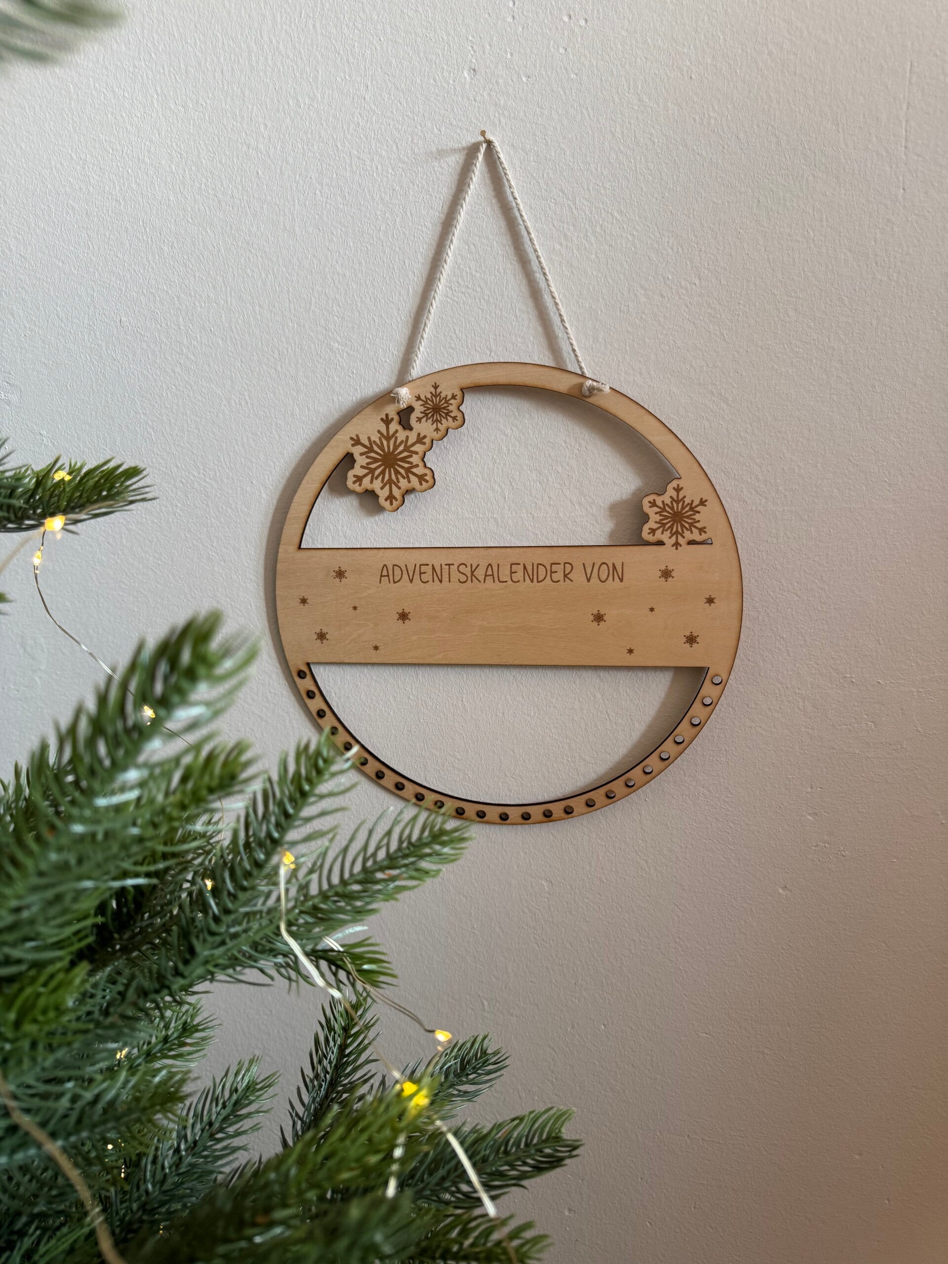 Adventkalender - Schneeflocke