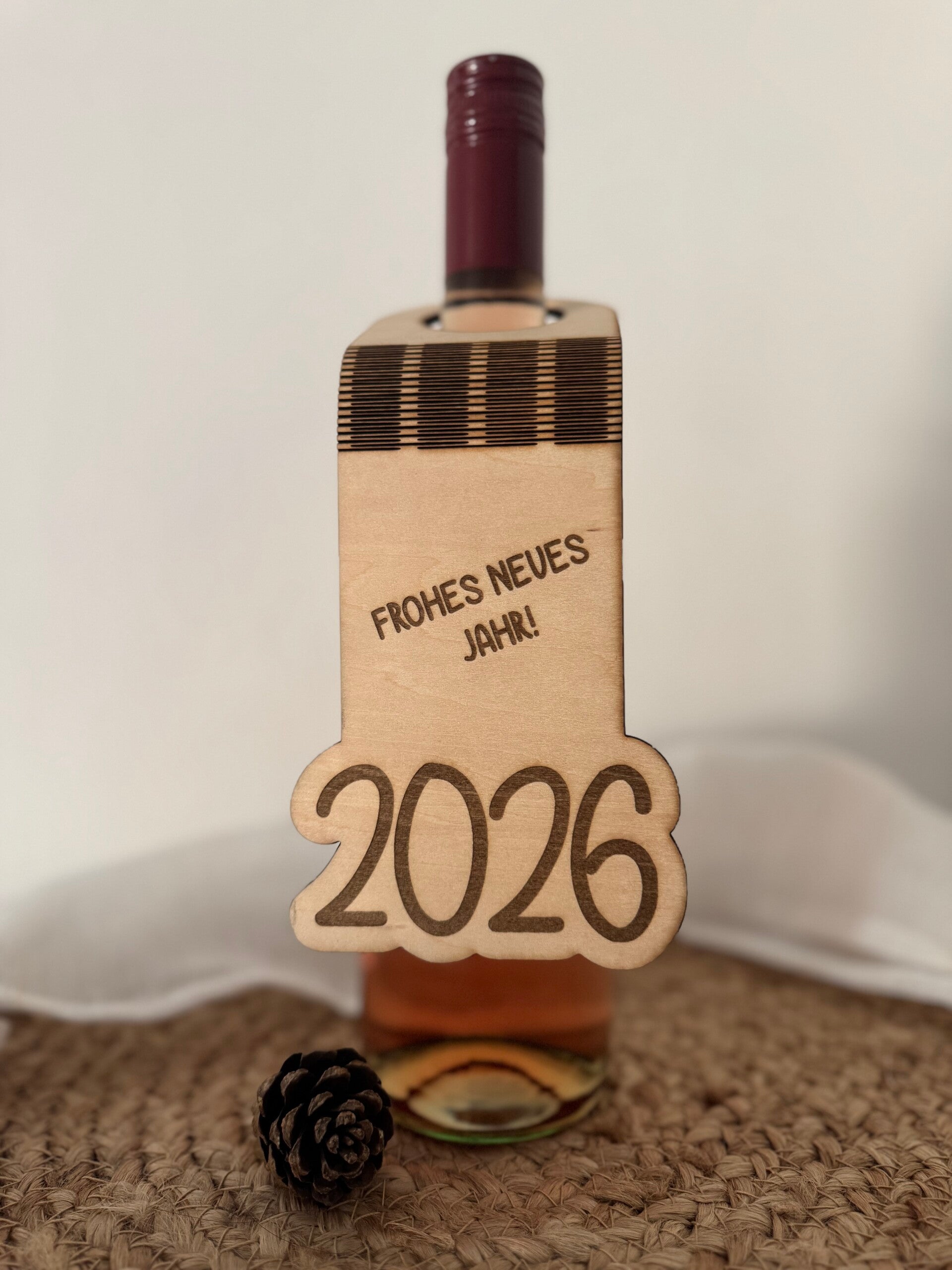 Flaschenanhänger - Silvester