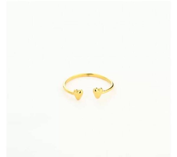 ❥ring - 2 hartjes