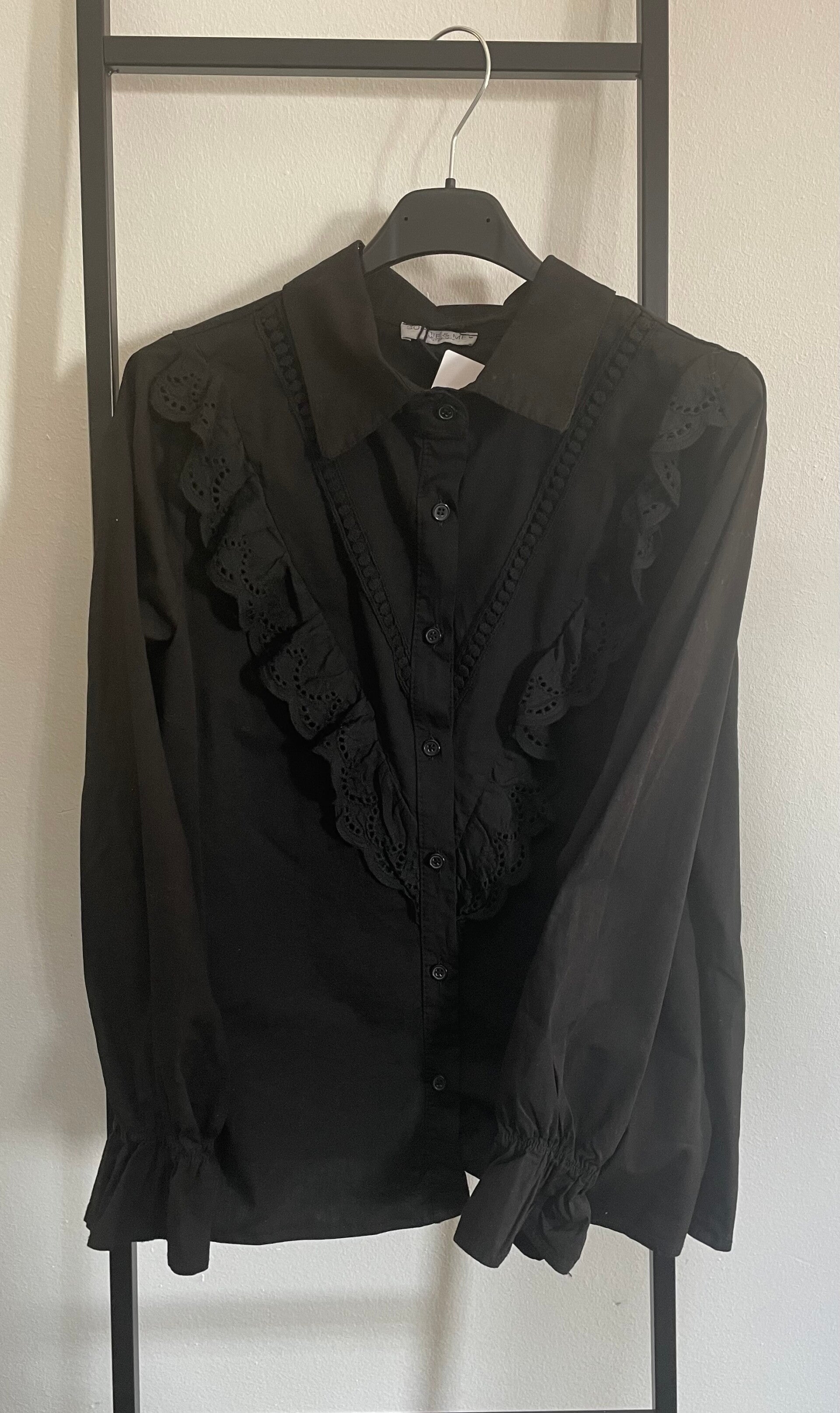 ❥Blouse - Stockholm zwart