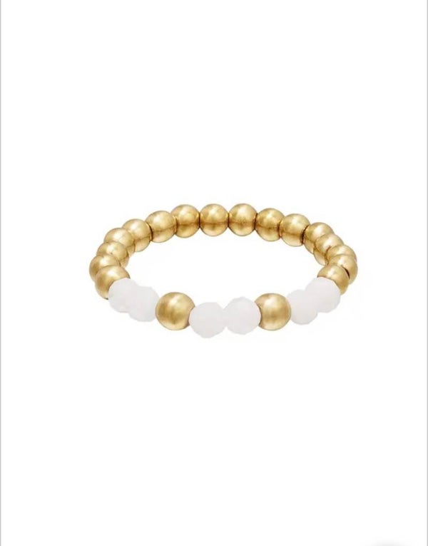 ❥ring - witte parels
