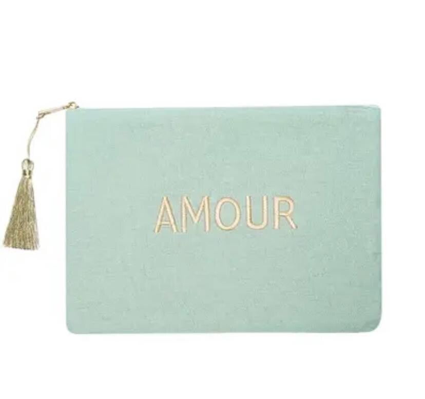 ❥Amour make-up tasje blauw