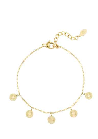 ❥armband - heart coins