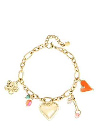 ❥bedelarmband - big heart