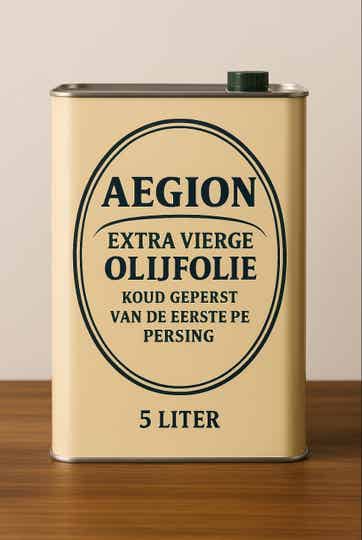 Olijfolie Extra Vierge Koud geperst- Van de eerste Persing 5 liter