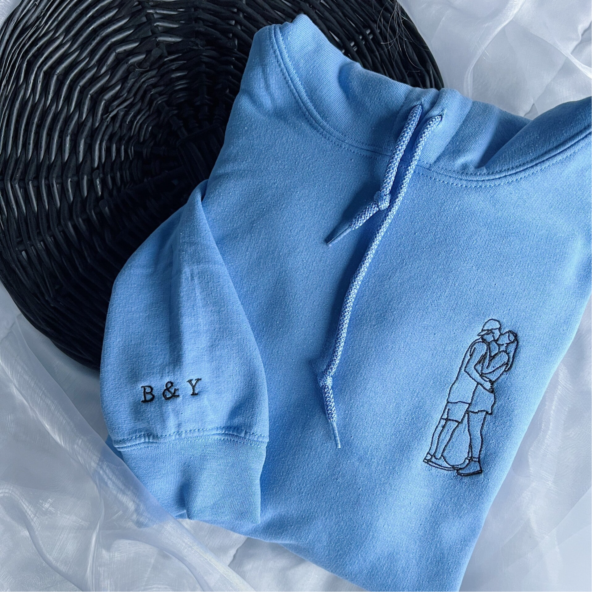 Lijntekening your memory - hoodie