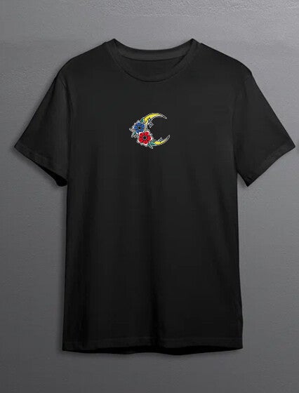 CINDY FREY X BLUE MELON - FLORAL MOON - TSHIRT