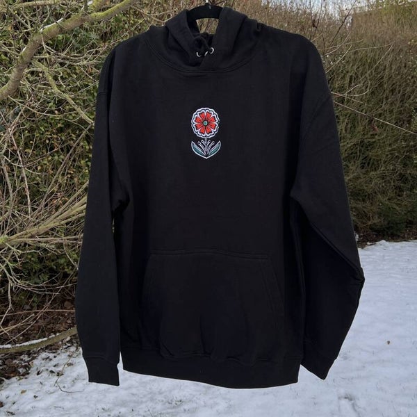 CINDY FREY X BLUE MELON - FLOWER1 - HOODIE