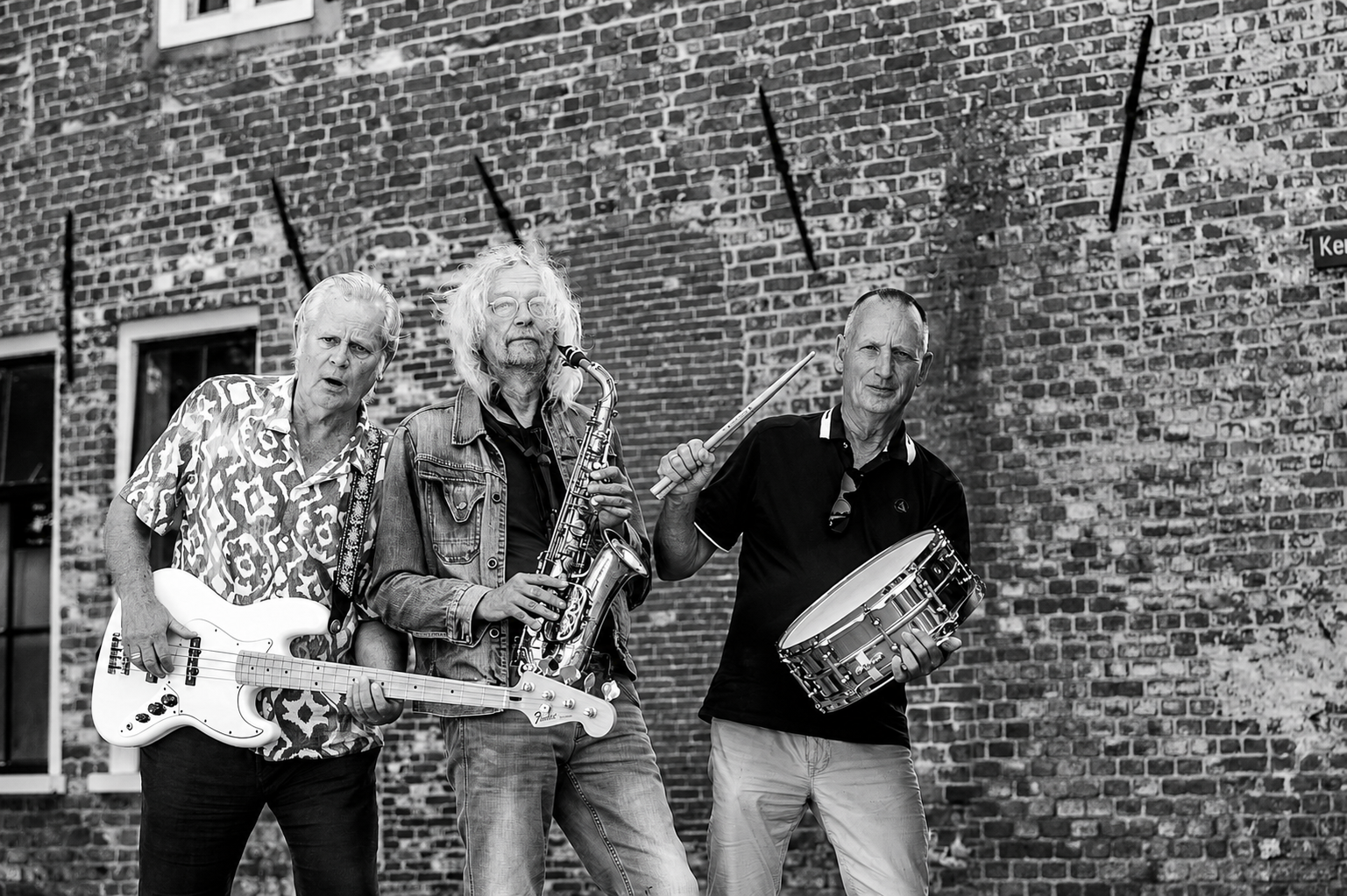 Foto van de huisband van Jazz-Dokkum in de Abdij.