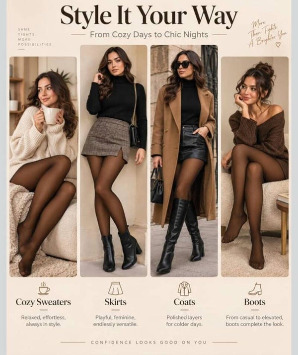 Fleece panty hoge band