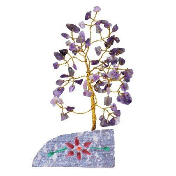 Amethyst Gemstone Tree – 80 Stones