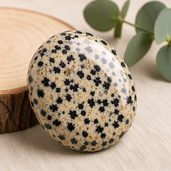 Dalmatian Jasper Thumb Stone