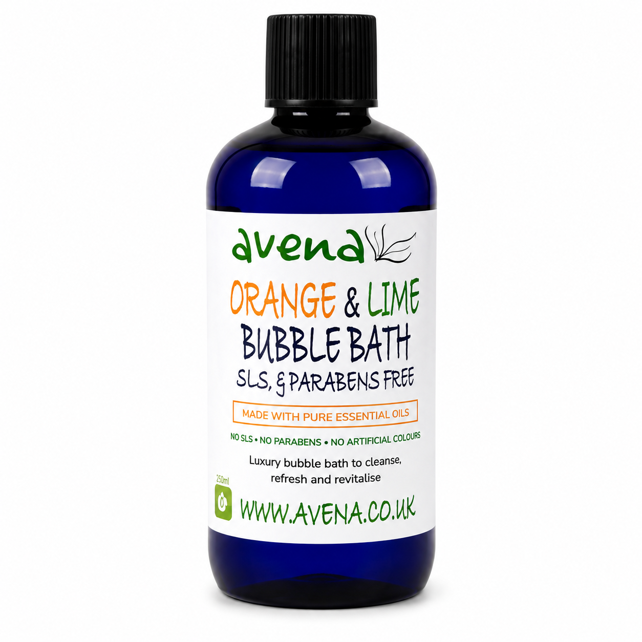 Luxury Orange & Lime Bubble Bath SLS Free 250ml