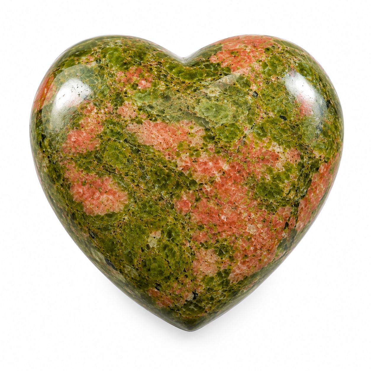 Unakite Heart Large