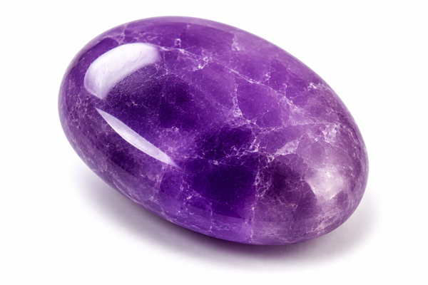Amethyst Thumb Stone