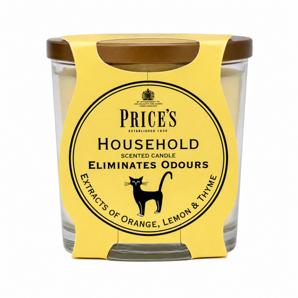 Household Candle in Glass Jar by Price's