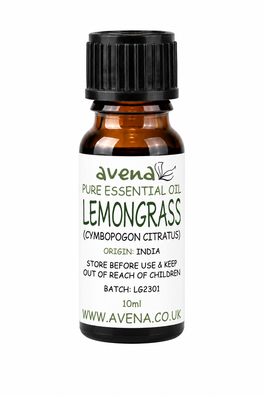 Lemongrass Essential Oil (Cymbopogon citratus) 10ml