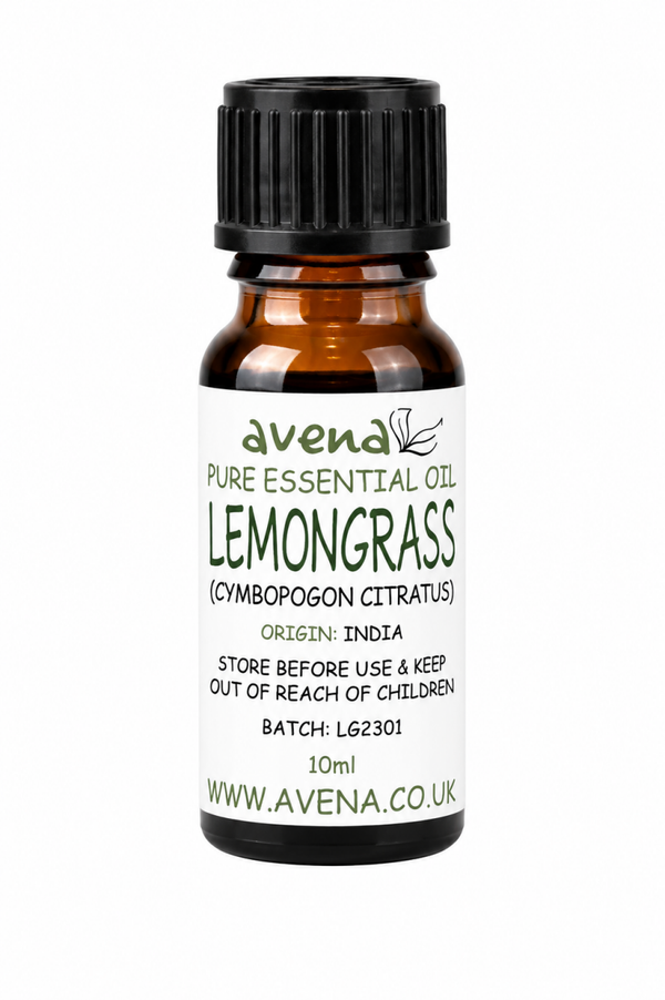 Lemongrass Essential Oil (Cymbopogon citratus) 10ml