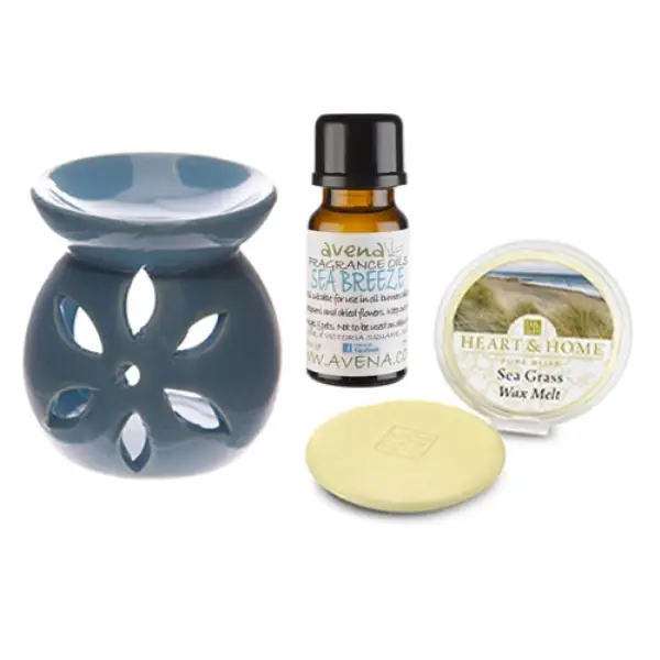 Sea Fresh Oil Burner Gift Set in Box