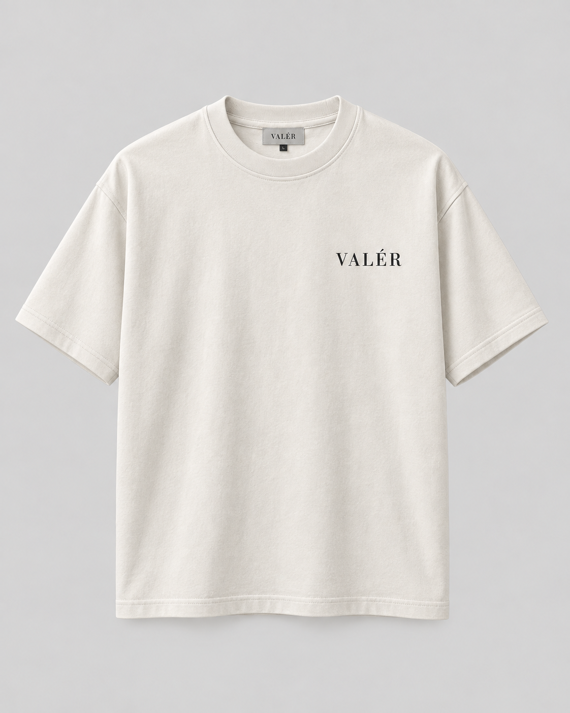 VALÉR V-Mountain Tee – Vintage White