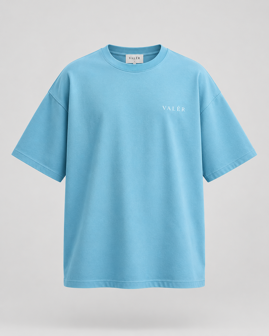 VALÉR V-Ocean Tee – Aqua Blue