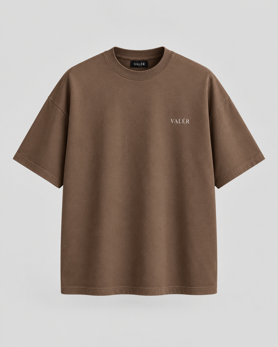 VALÉR V-Canyon Tee – Desert Brown