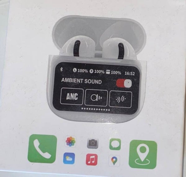 Cascos Pantalla táctil