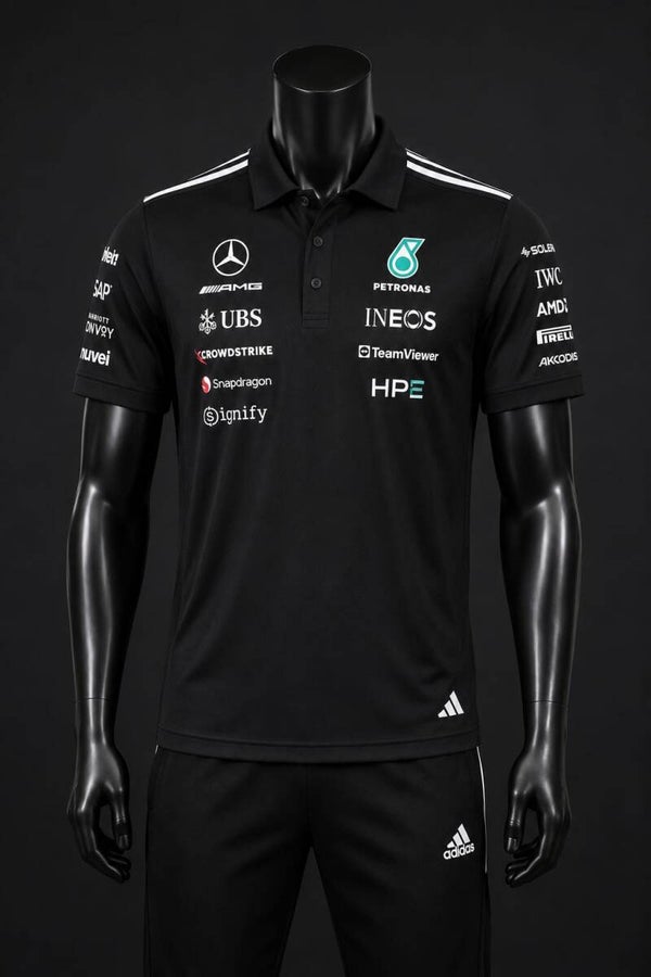 Polo Mercedes negro AMG
