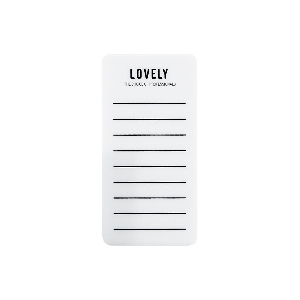 Eyelash Palette White