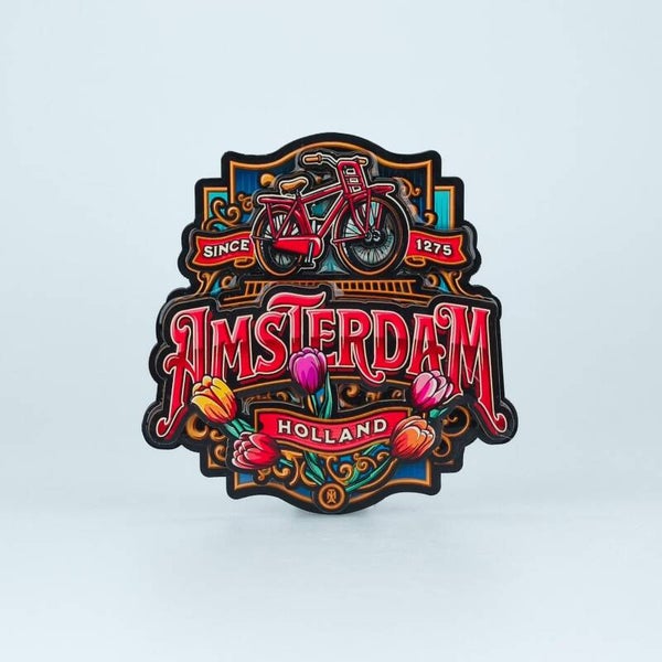 10008 -  Magneet mdf/epoxy Tattoo Amsterdam