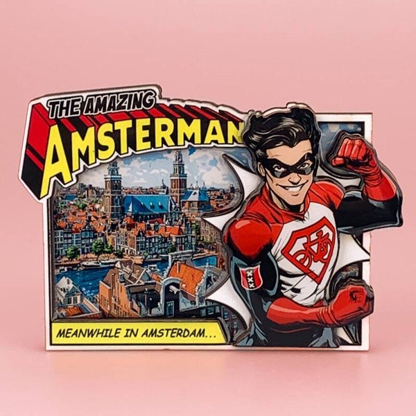 11990 - Magneet MDF/epoxy Amsterman