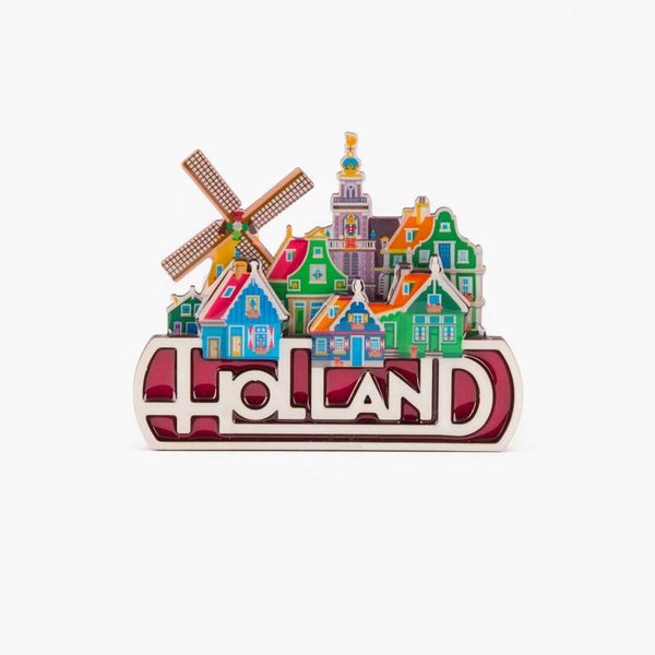 12025 - Magneet mdf comic Holland