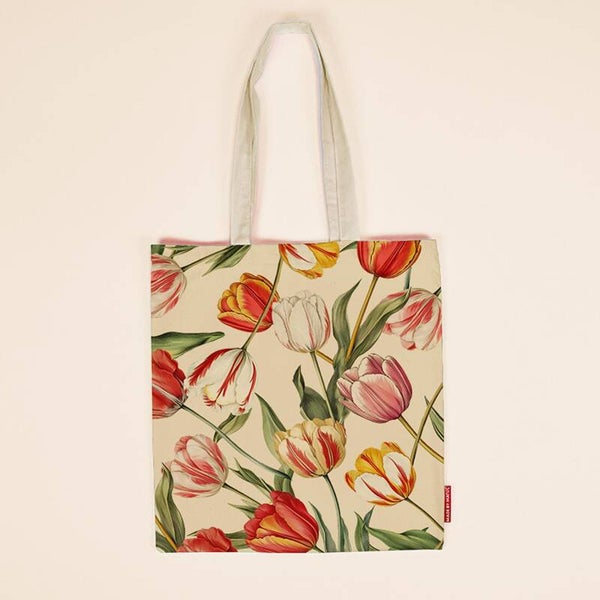 13391 - Tas katoen vintage flowers