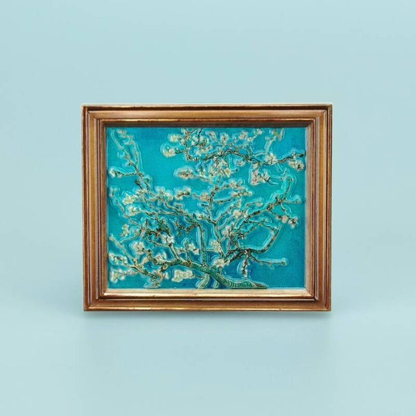 15643 - Magneet polyprint 'van Gogh' - amandelbloesem