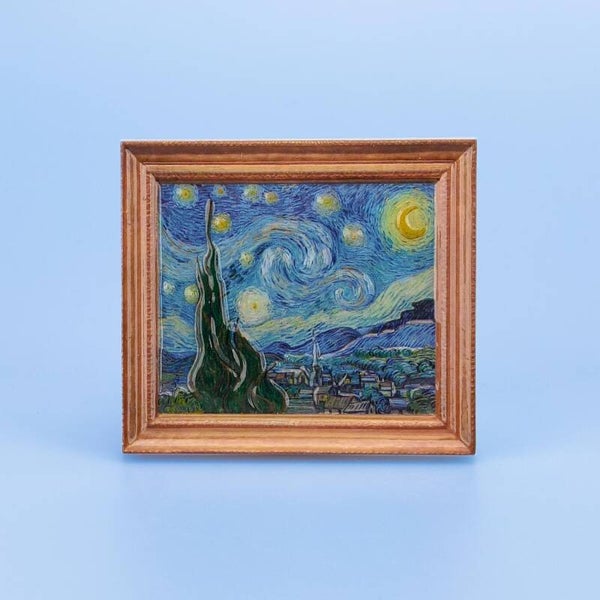 15644 - Magneet polyprint 'van Gogh' - starry night