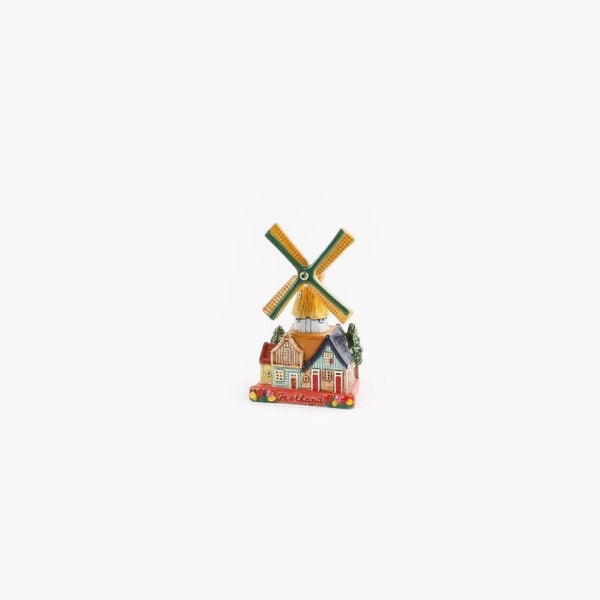 16891 - Dorpsmolen 10 cm Holland - multicolor