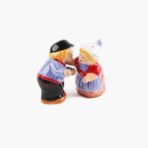 16899 - Peper en zoutstel knuffelpaar Holland - multicolor