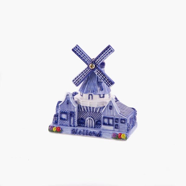 2035 - Stellingmolen 10 cm Holland - delftsblauw