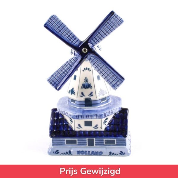 2045 - Stellingmolen 12 cm Holland - delftsblauw