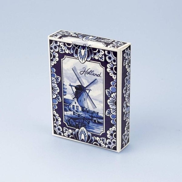 3106 - Speelkaarten molen - delftsblauw