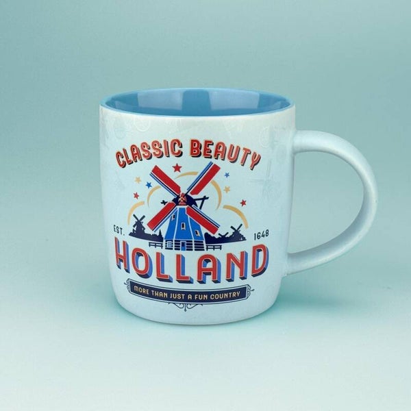 4903 - Beker classic beauty Holland - blauw