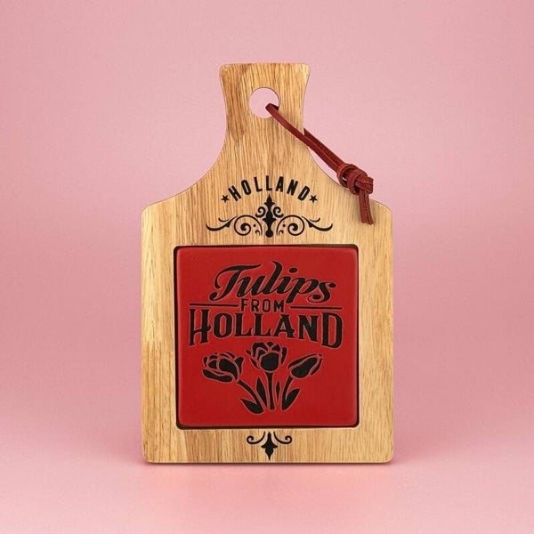 5210 - Kaasplank 'camp' Holland - rood