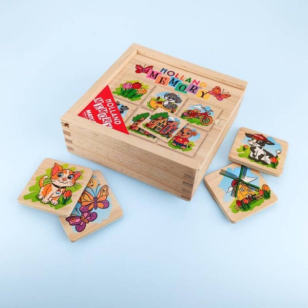 5424 - Houten memory spel - Holland